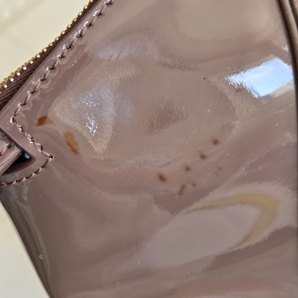 Dooney & Bourke Mink Patent Leather Handbag - Picture 11 of 16